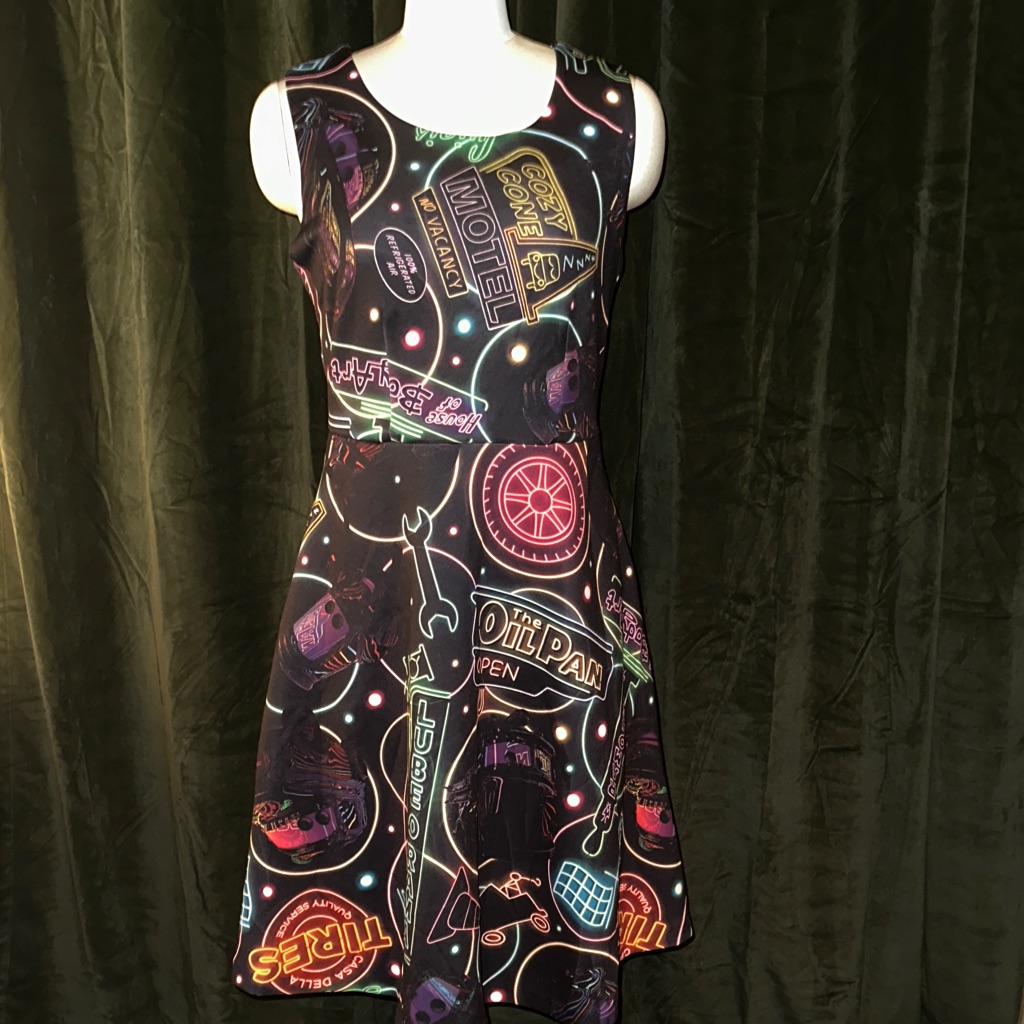 DisneyPixar Cars Neon Signs Dress